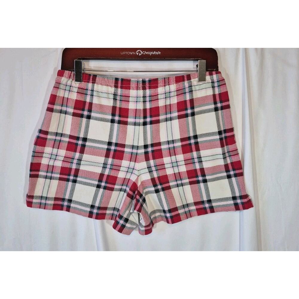 Soma Red Plaid Cotton Blend Pajama Set NWT Small Holiday - Picture 14 of 16